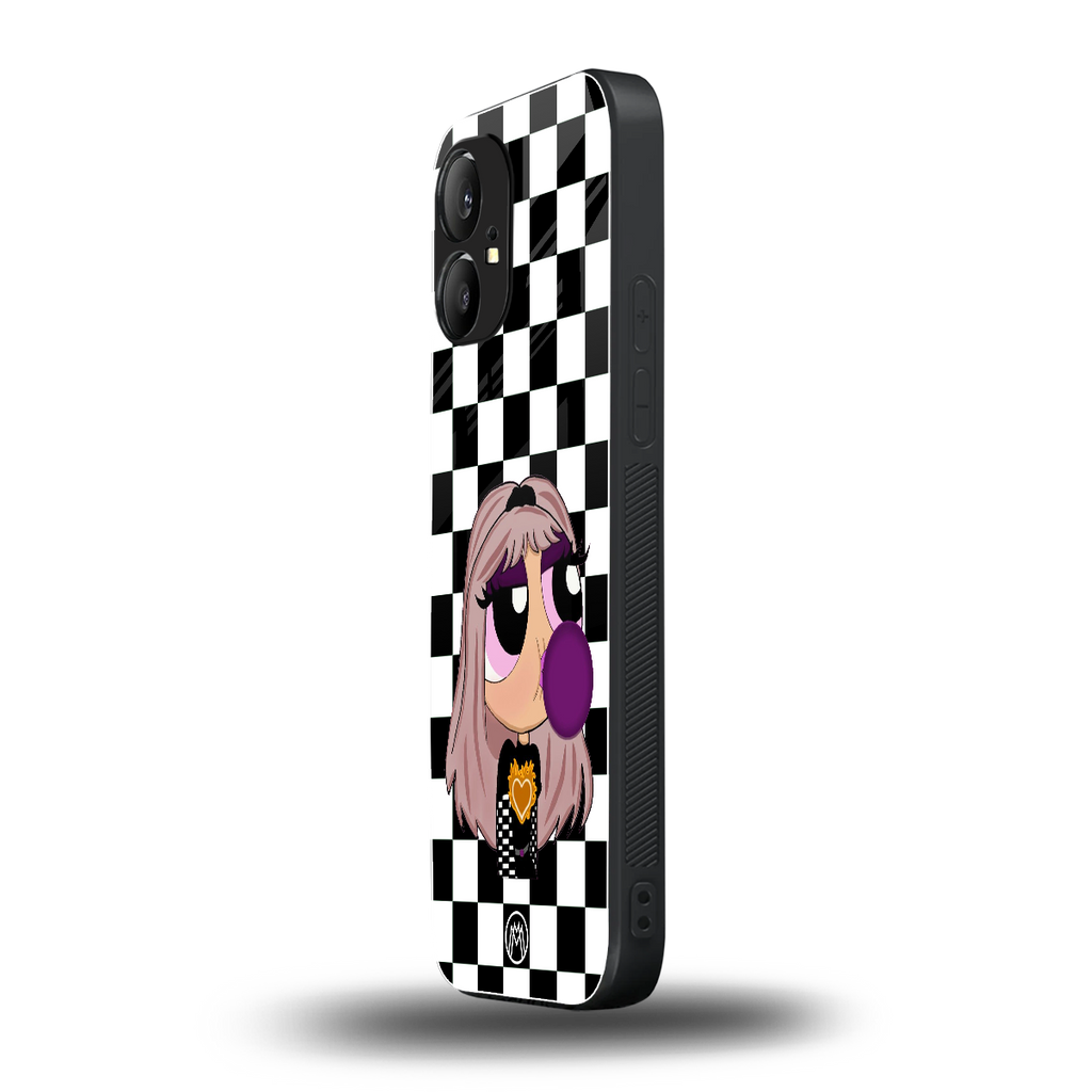 sassy chic powerpuff girls back phone cover | glass case for nothing phone 1