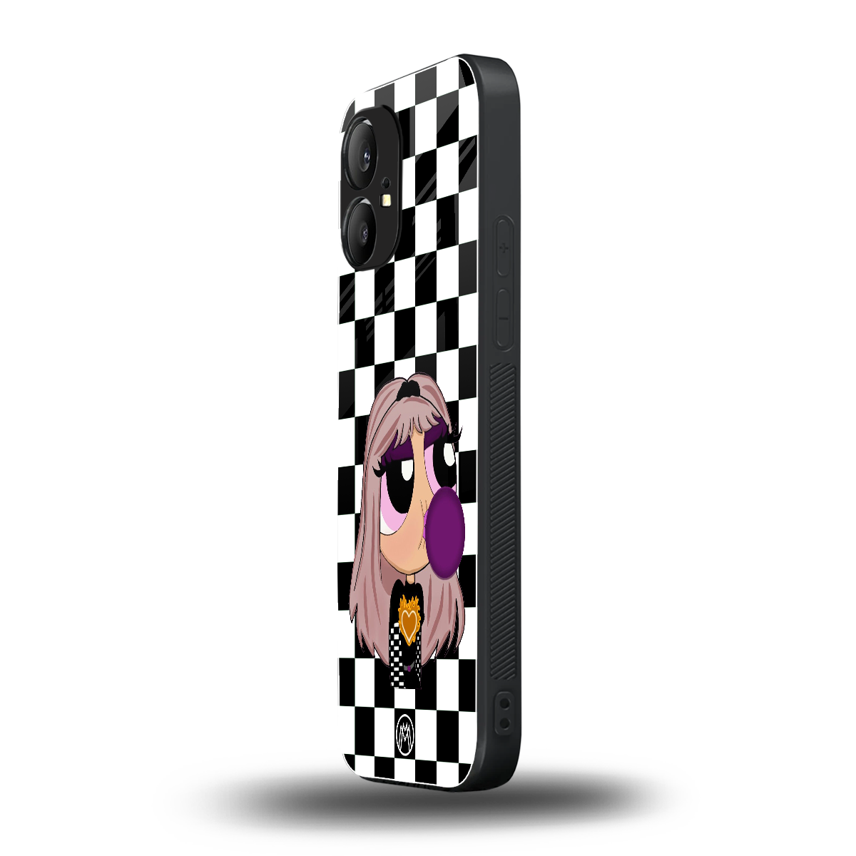 sassy chic powerpuff girls back phone cover | glass case for nothing phone 1