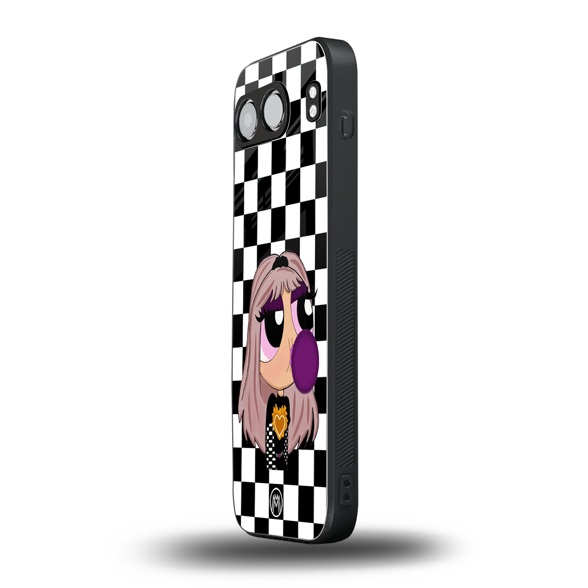 sassy chic powerpuff girls back phone cover | glass case for oneplus nord 4