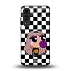 sassy chic powerpuff girls back phone cover | glass case for oneplus nord ce 4 lite