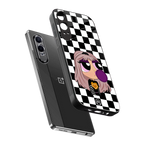 sassy chic powerpuff girls back phone cover | glass case for oneplus nord ce 4 lite