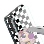 sassy chic powerpuff girls back phone cover | glass case for oneplus nord ce 4