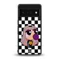 sassy chic powerpuff girls back phone cover | glass case for google pixel 6 pro