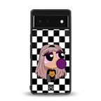 sassy chic powerpuff girls back phone cover | glass case for google pixel 6