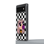 sassy chic powerpuff girls back phone cover | glass case for google pixel 6