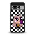 sassy chic powerpuff girls back phone cover | glass case for google pixel 7 pro