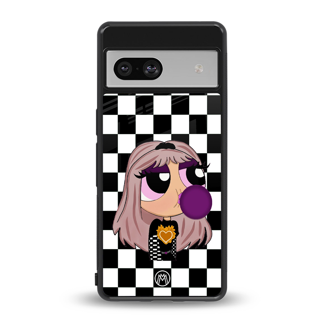 sassy chic powerpuff girls back phone cover | glass case for Google Pixel 7