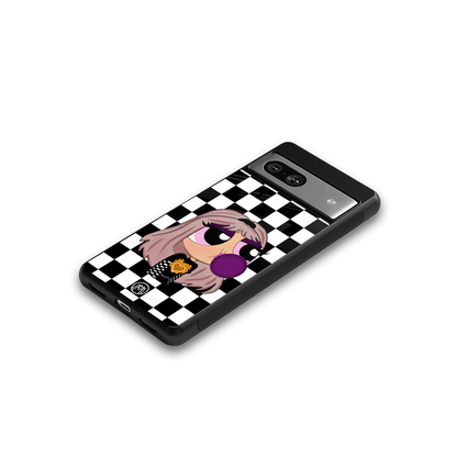 sassy chic powerpuff girls back phone cover | glass case for Google Pixel 7A