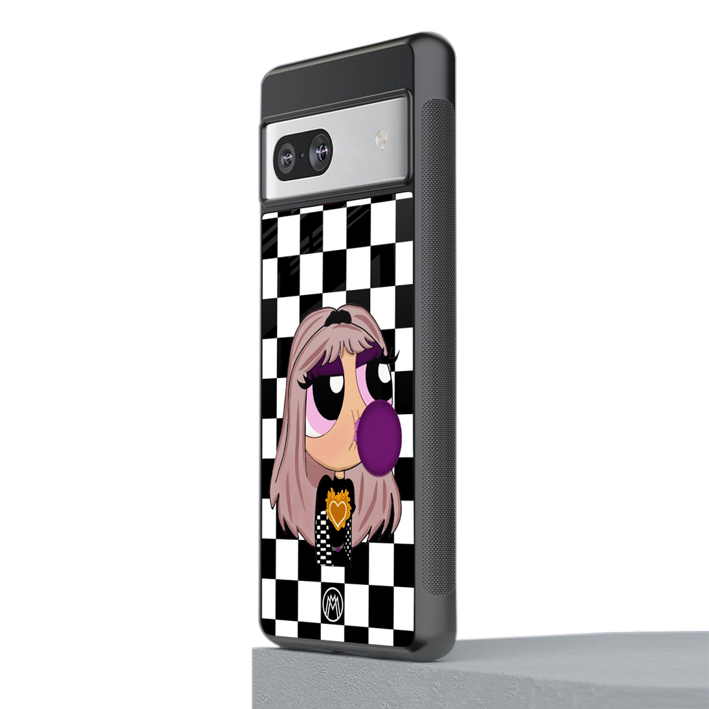 sassy chic powerpuff girls back phone cover | glass case for Google Pixel 7