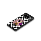 sassy chic powerpuff girls back phone cover | glass case for google pixel 8 pro