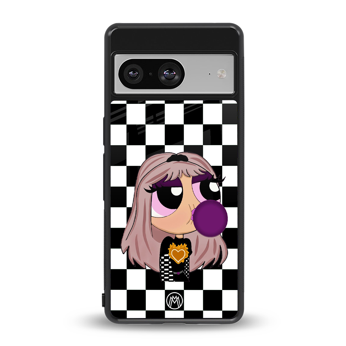sassy chic powerpuff girls back phone cover | glass case for Google Pixel 8