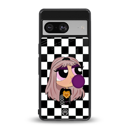 sassy chic powerpuff girls back phone cover | glass case for Google Pixel 8