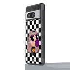 sassy chic powerpuff girls back phone cover | glass case for Google Pixel 8