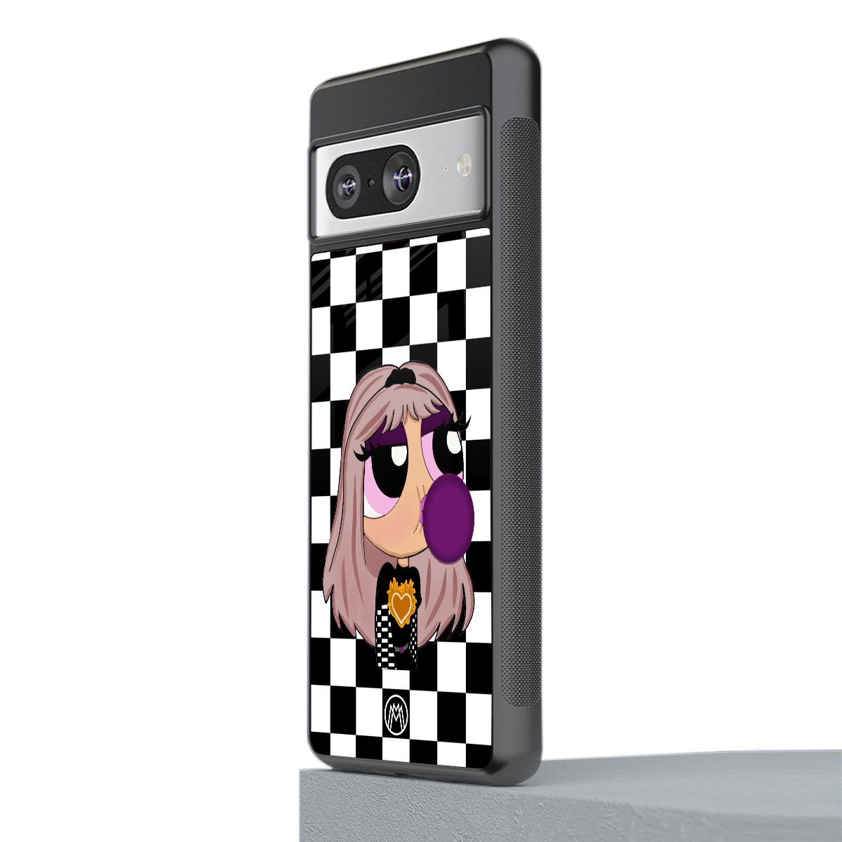 sassy chic powerpuff girls back phone cover | glass case for Google Pixel 8