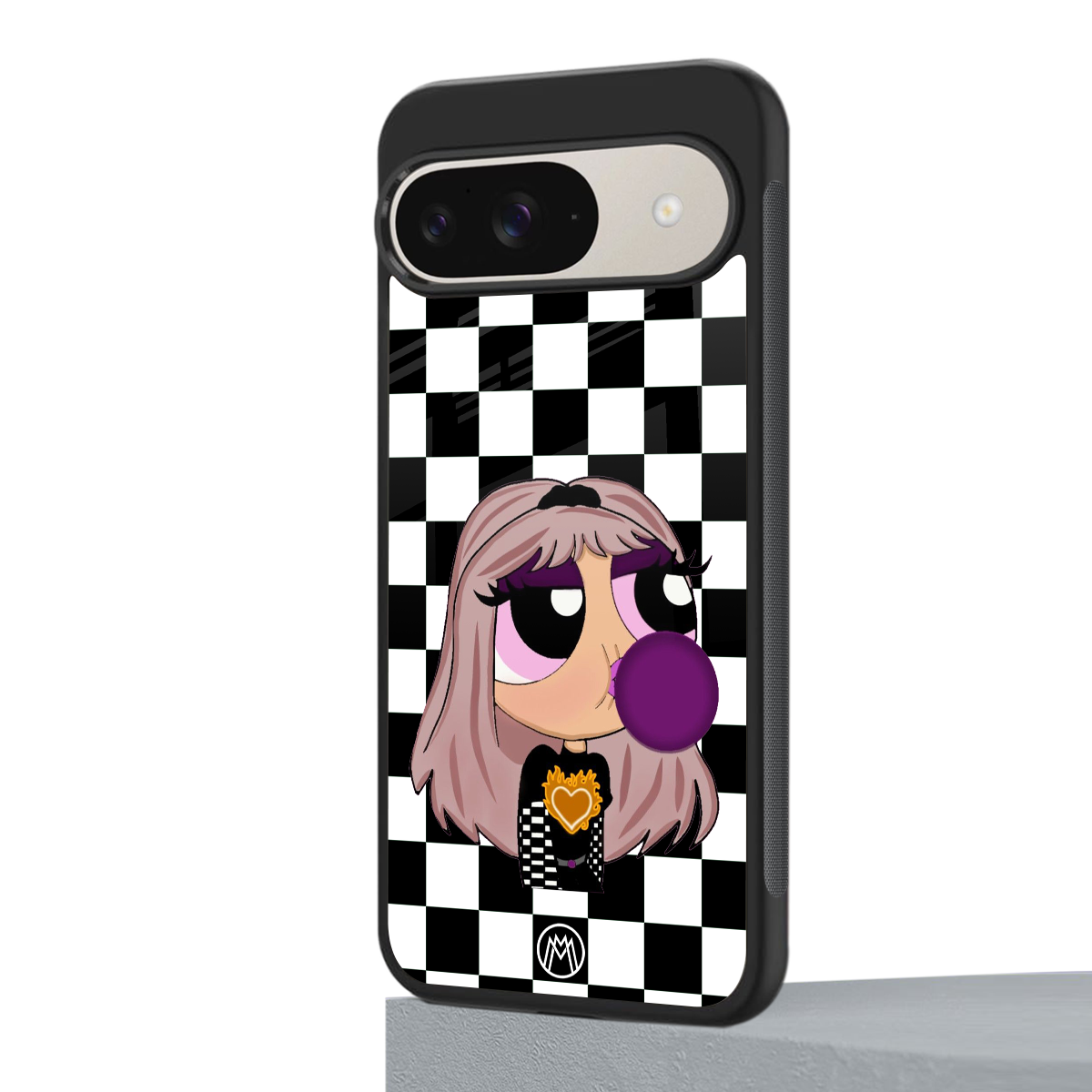 sassy chic powerpuff girls back phone cover | glass case for google pixel 9
