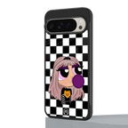 sassy chic powerpuff girls back phone cover | glass case for google pixel 9 pro