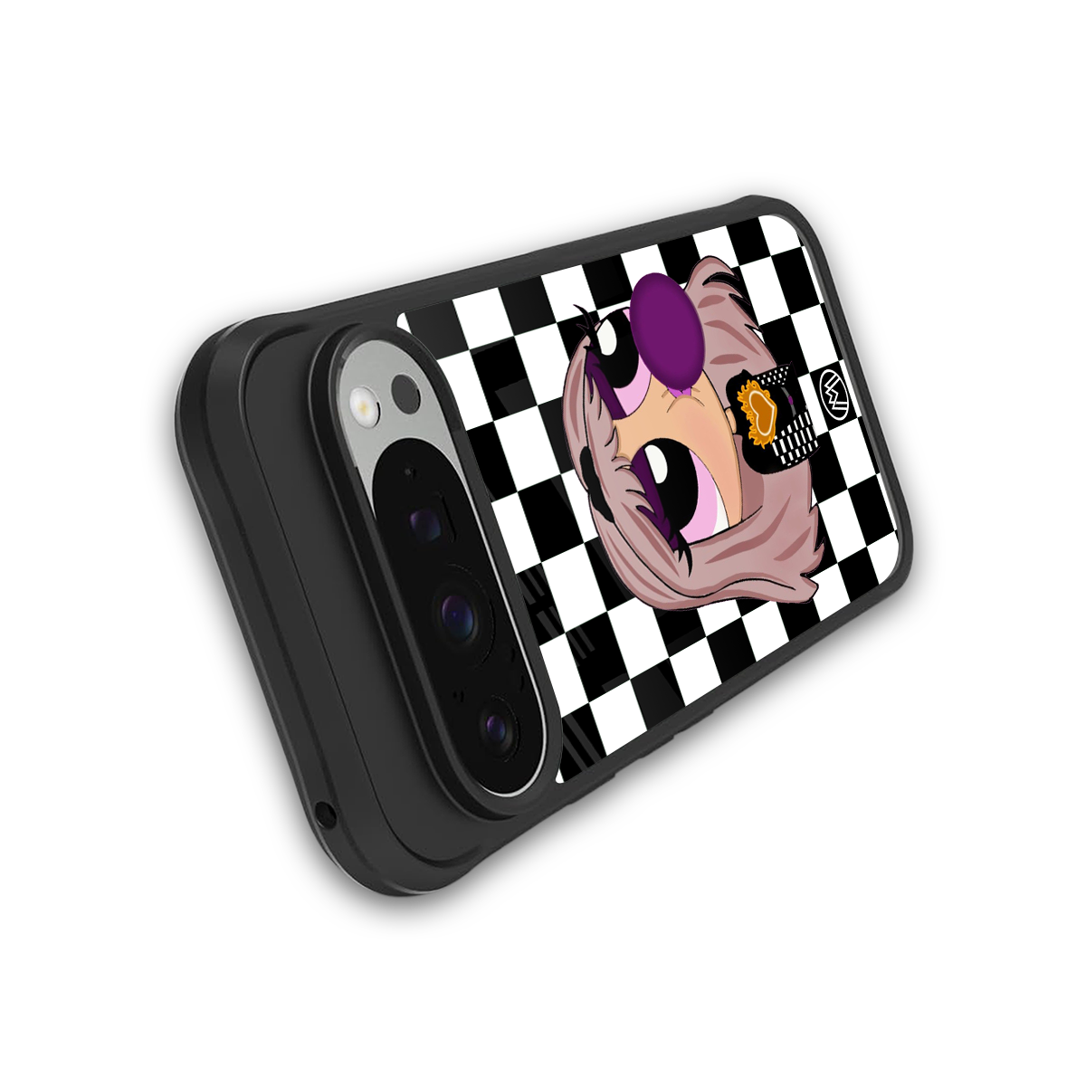 sassy chic powerpuff girls back phone cover | glass case for google pixel 9 pro