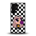 sassy chic powerpuff girls back phone cover | glass case for samsung galaxy s23 ultra