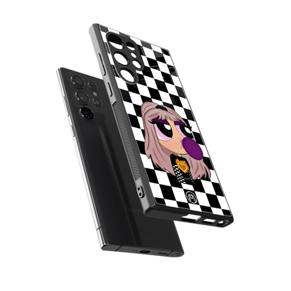sassy chic powerpuff girls back phone cover | glass case for samsung galaxy s23 ultra