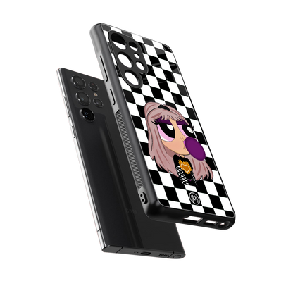 sassy chic powerpuff girls back phone cover | glass case for samsung galaxy s25 ultra