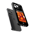 sassy mona lisa back phone cover | glass case for iphone 13 pro