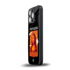 sassy mona lisa back phone cover | glass case for iphone 13 pro