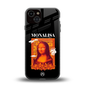 sassy mona lisa back phone cover | glass case for iphone 13