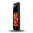 sassy mona lisa back phone cover | glass case for iphone 16e