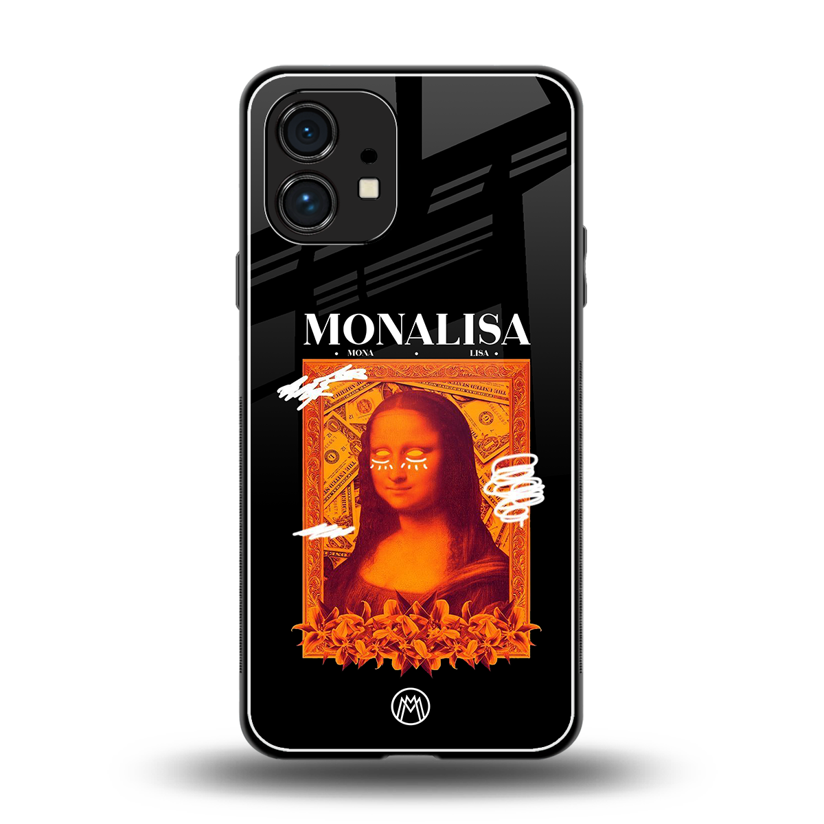 sassy mona lisa back phone cover | glass case for nothing phone 1