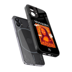 sassy mona lisa back phone cover | glass case for nothing phone 1