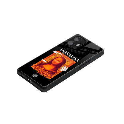 sassy mona lisa back phone cover | glass case for nothing phone 2