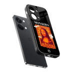 sassy mona lisa back phone cover | glass case for oneplus nord 3