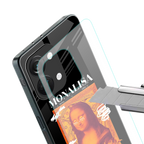 sassy mona lisa back phone cover | glass case for oneplus nord 3