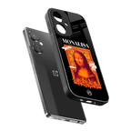 sassy mona lisa back phone cover | glass case for oneplus nord ce 3