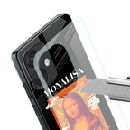 sassy mona lisa back phone cover | glass case for oneplus nord ce 3