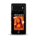 sassy mona lisa back phone cover | glass case for Google Pixel 6A