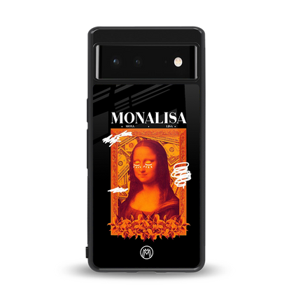 sassy mona lisa back phone cover | glass case for Google Pixel 6A