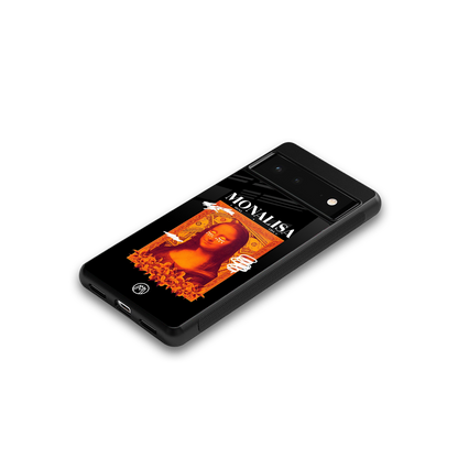 sassy mona lisa back phone cover | glass case for Google Pixel 6A