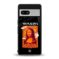 sassy mona lisa back phone cover | glass case for Google Pixel 7
