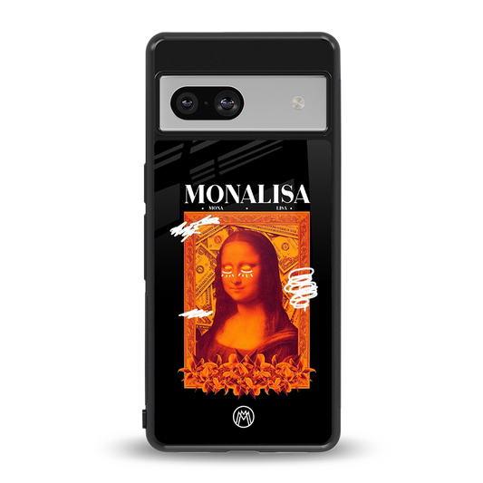 sassy mona lisa back phone cover | glass case for Google Pixel 7A