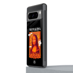 sassy mona lisa back phone cover | glass case for google pixel 8 pro