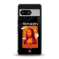 sassy mona lisa back phone cover | glass case for Google Pixel 8