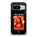 sassy mona lisa back phone cover | glass case for google pixel 9