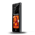 sassy mona lisa back phone cover | glass case for samsung galaxy s25 ultra