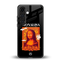 sassy mona lisa back phone cover | glass case for samsung galaxy s24 plus