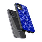 sassy smiley faces back phone cover | glass case for nothing phone 1