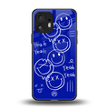 sassy smiley faces back phone cover | glass case for nothing phone 2