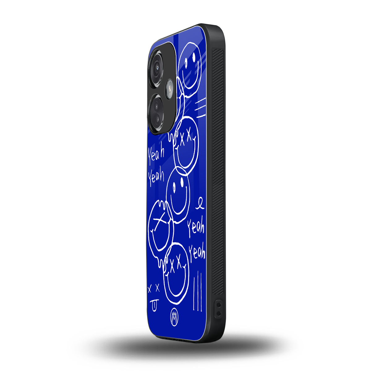sassy smiley faces back phone cover | glass case for oneplus nord ce 3