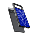 sassy smiley faces back phone cover | glass case for google pixel 6 pro