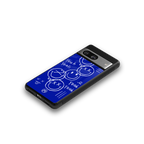 sassy smiley faces back phone cover | glass case for Google Pixel 8
